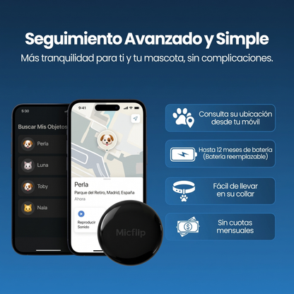 Localizador Inteligente + Funda para Mascotas
