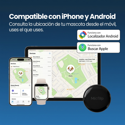Localizador Inteligente + Funda para Mascotas
