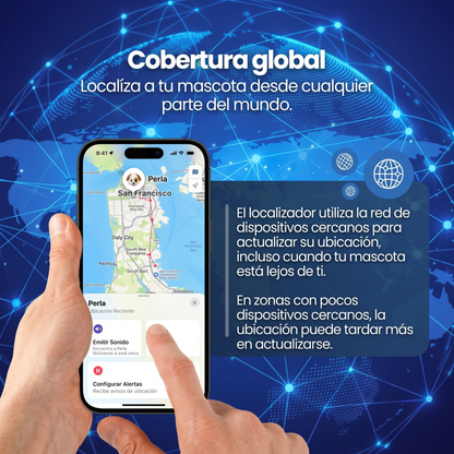 Localizador Inteligente + Funda para Mascotas